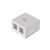 Box for 2x Keystone Jacks pure photo du produit