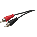 Cord aud 2 x 2 RCA, 1,80 m photo du produit