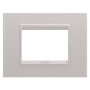 PLAQUE LUX 3P METAL NAT.BEIGE photo du produit