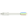 Cordon f/- 3g1.5/pvc/1m/blanc photo du produit