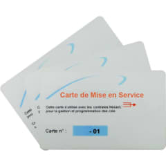 CARTE DE MISE EN SERVICE PAR 3 photo du produit