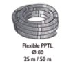 FLEXIBLE PPTL D80 LONGUEUR 25M photo du produit