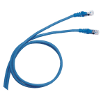 CORDON C6 F-UTP PVC BLEU 2 M photo du produit