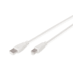 Cable USBA-B M-M 1m beige photo du produit