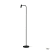 KARPO FL lampadaire, noir, LED photo du produit
