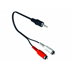 CORDON MOULE RCA / JACK - 10M photo du produit