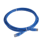 CORDON C6 U/UTP  PVC BLEU 2 M photo du produit