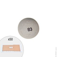 Plateau(x) de 50 Accus bouton photo du produit