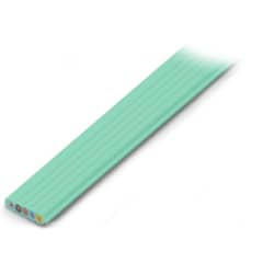 Câble plat 5x2,5mm² vert pomme photo du produit