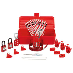 Contractor's Lockout Kit, Red photo du produit