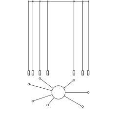 Wireflow Free-Form, Suspendue, photo du produit