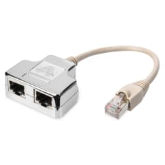 CAT 5e, blinde 2x RJ45-F to 1x photo du produit