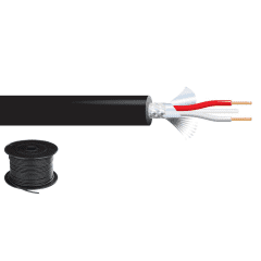 Cable DMX, 100m,4,5mm, 2condu photo du produit