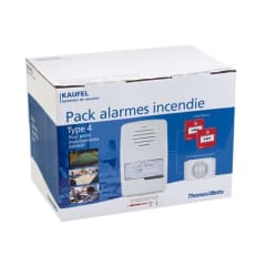 PACK ALARMES INCENDIE TYPE 4 photo du produit