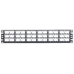 Patch Panel, 72 Port, Black photo du produit