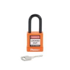 Orange Plastic Body Padlock photo du produit