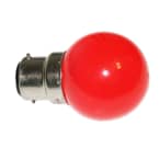 Ampoule B22 LED rouge photo du produit