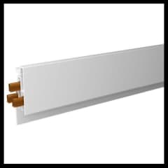 Rail PVC Blanc - 2 m photo du produit