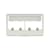 Furniture Faceplate, 4 Port, photo du produit