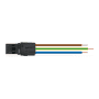 Cable 3 poles, noir photo du produit