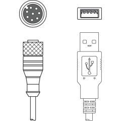 KB M12A-8P-USB-3000 photo du produit