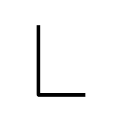 Alphabet of Light W "L" upperc photo du produit
