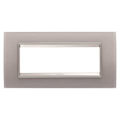 PLA LUX RECT 6P VERRE GRIS photo du produit