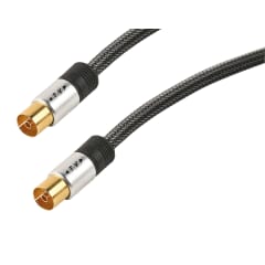 Cord TV 9.52 mm M/F- OR - 1m50 photo du produit