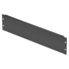 3U blank panel noir (RAL 9005 photo du produit