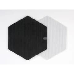 Grille Hexagonale blanche pour photo du produit