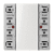 Module d'extension 2 voies KNX photo du produit