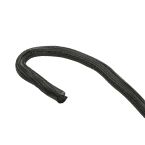 Gaine-câble tissu M noir photo du produit