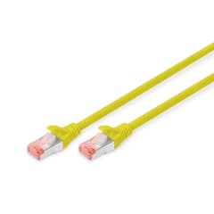 CAT 6 S-FTP LSZH, 0.25m, jaun photo du produit