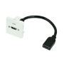 Plast 45x45 - HDMI F - 0m20 photo du produit