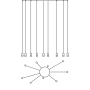 Wireflow Free-Form, Suspendue, photo du produit