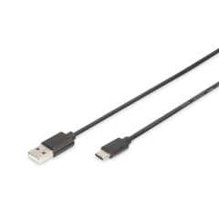 USB Type-C to A M-M, 1.8m, 3A photo du produit