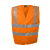 GILMRO GILET SIGNAL ORANG FLUO photo du produit