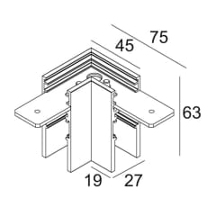 SLM26H - CORNER SET 90° B photo du produit