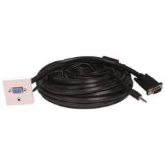 PLASTRON VGA+JACK + CABLE 20M photo du produit