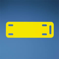 Etiq. câbles jaune 76,2x12,7m photo du produit