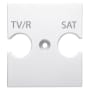 SUPPORT POUR PRISES TV-R-SAT B photo du produit