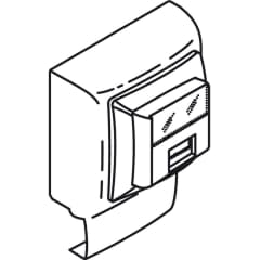 APP.S.KEVA 1P 22*12 RJ45 CAT5E photo du produit