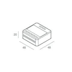 DIMM. MOD 500MA 1CH WIFI 48V photo du produit