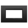 PLAQUE LUX 4P METAL NO SATIN photo du produit