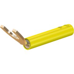 Adaptateur 4 mm jaune photo du produit