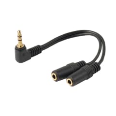 Adapt Jack 3.5mm M coude photo du produit