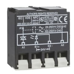 INTERFACE STATIQUE 24V CC photo du produit