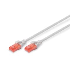 CAT 6 U-UTP LSZH 25m, gris photo du produit