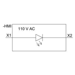 LED MODULE, AMBER photo du produit