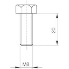 S4 - Boulons M8 (paire) photo du produit